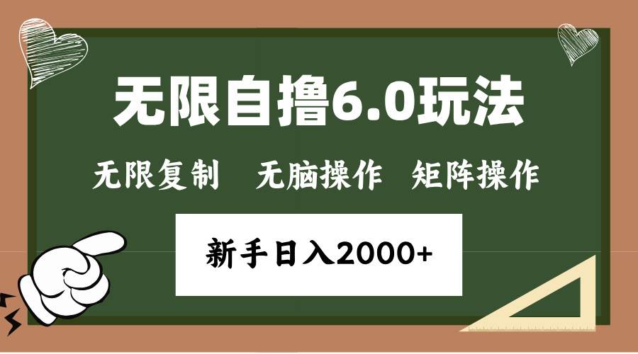 （13624期）年底无限撸6.0新玩法，单机一小时18块，无脑批量操作日入2000+篙茗网-专注分享网络创业项目落地实操课程 – 全网首发_高质量创业项目输出篙茗网